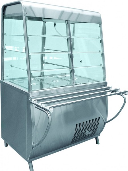 Прилавок-витрина холодильный Abat ПВВ(Н) 70Т-С-01-НШ
