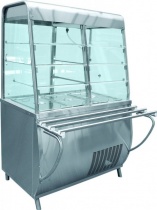 Прилавок-витрина холодильный Abat ПВВ(Н) 70Т-С-01-НШ